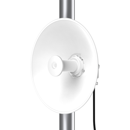 Cambium ePMP Force 4625 subscriber module, preferred 6 GHz SM where the path is longer or partially obstructed
